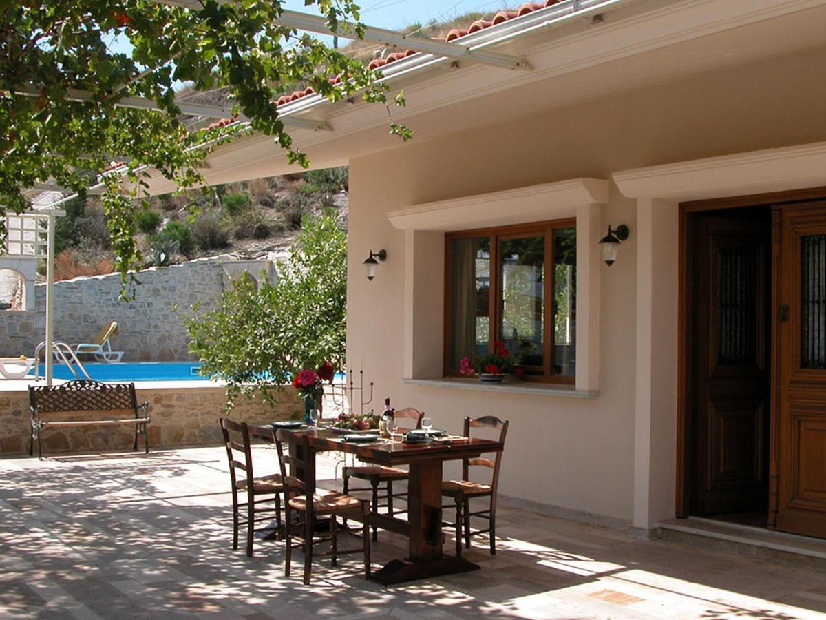 Luxurious Villa In Malades Crete Agios Sillas Zewnętrze zdjęcie